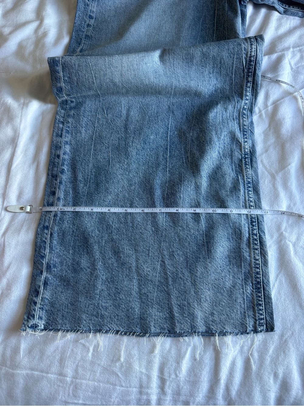 Rag & Bone Light Blue Women’s Featherweight Sweatpants Denim Jeans 28 Sofia NWT - Picture 12 of 15